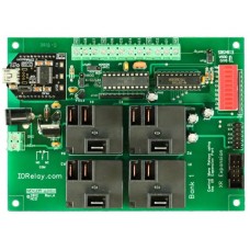 Industrial High-Power Relay Controller 4-Channel + 8-Channel ADC